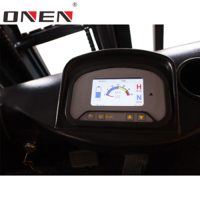 Prix ​​d'usine Onen chariot élévateur ferroutage à quatre roues à contrepoids avec certification CE