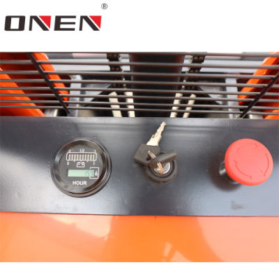 1500kg Li-ion Onen fer et batterie de film plastique gerbeur électrique